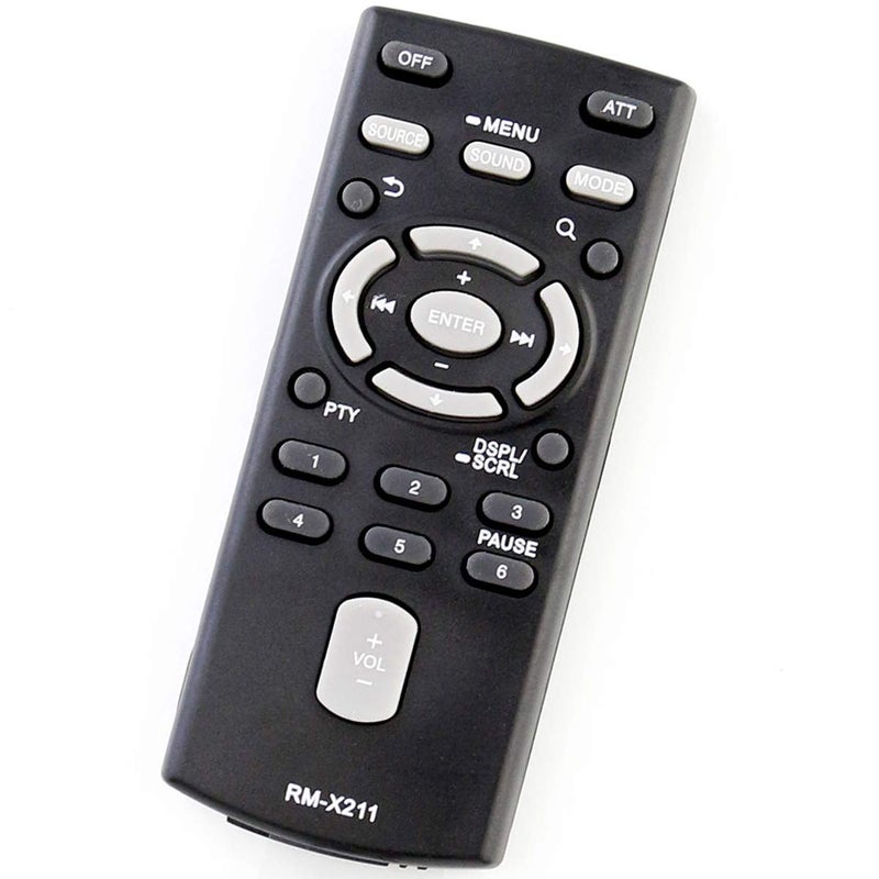 ZdalaMit RM-X211 Replacement Remote fit for Sony Car Stereo CDX-GS500R CDX-GT40U CDX-GT40UW CDX-GT45U CDX-GT66UPW CDX-GT56UI CXS-GT5616F CDX-GT56UIW CDX-G1200U CDX-G1202U CDX-G1201U CDX-G3200UV CDX-G3205UV - Image 2